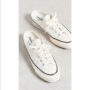 CONVERSE | NWT Chuck 70 White Mule Sneakers